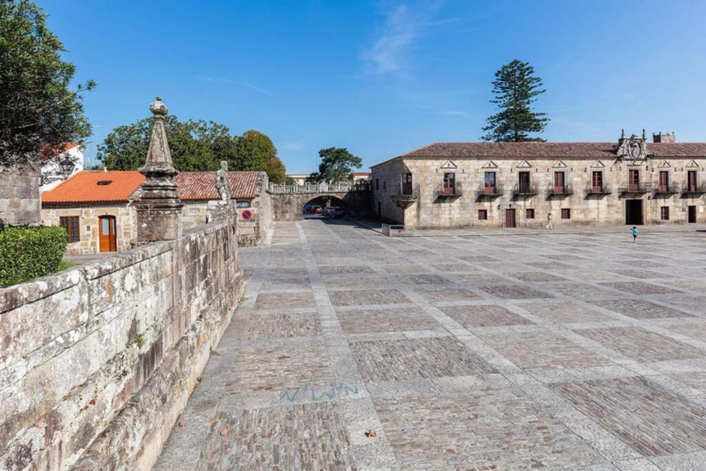 Villa Casa amplia frente a la playa Cambados Exterior foto